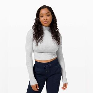Lululemon All Aligned Mock Neck Long Sleeve
